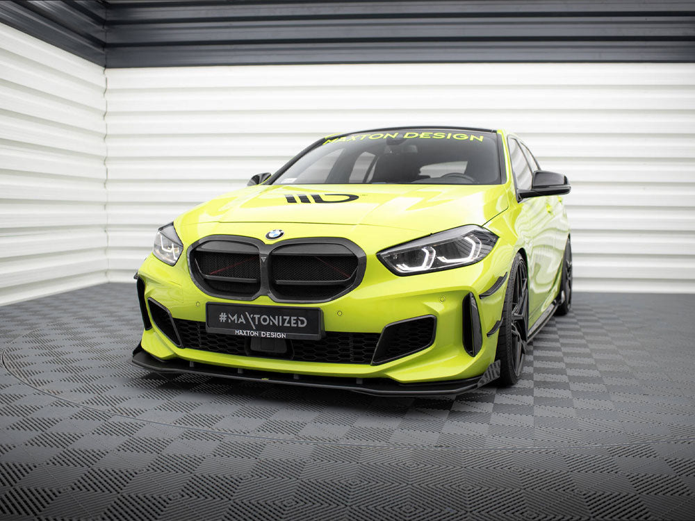 Street PRO Front Splitter + Flaps BMW 1 F40 M-Pack / M135i