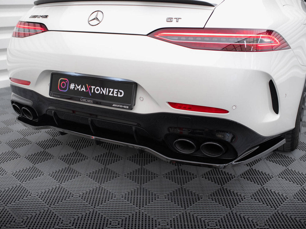 Central Rear Splitter (Vertical Bars) Mercedes-AMG GT 43 4 Door Coupe V8 Styling Package