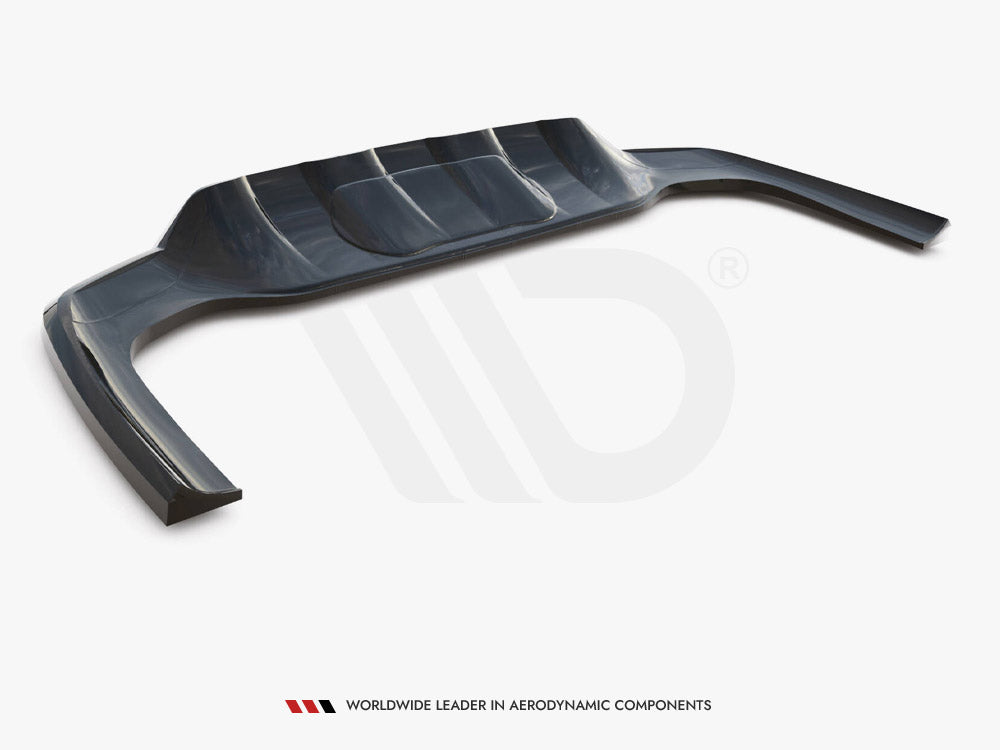 Central Rear Splitter (Vertical Bars) Mercedes-Benz GLC AMG-Line X254