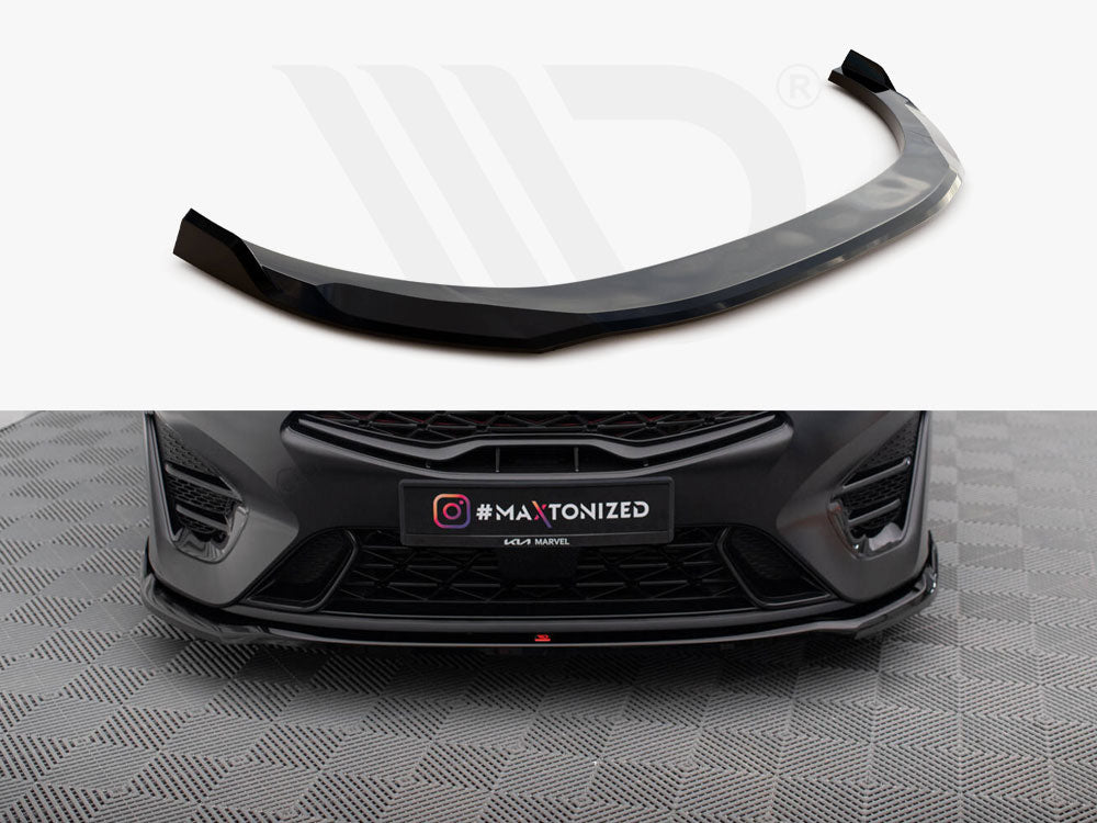 Front Splitter V.1 Kia Proceed GT Mk3 Facelift / Ceed GT Mk1 Facelift