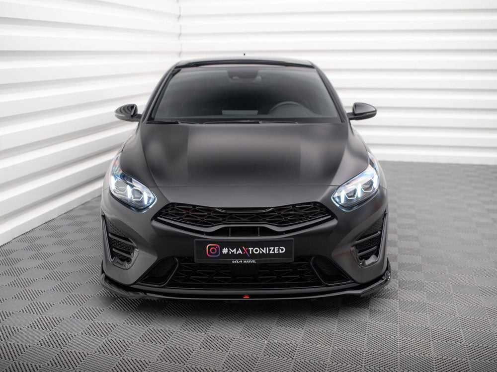 Front Splitter V.1 Kia Proceed GT Mk3 Facelift / Ceed GT Mk1 Facelift