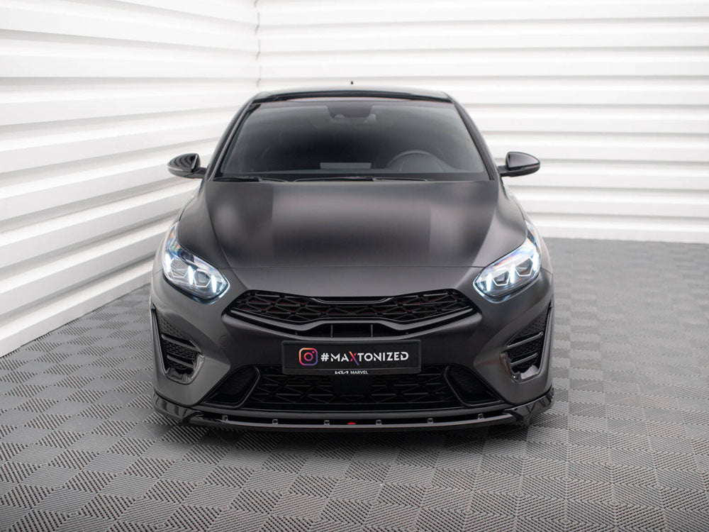 Front Splitter V.2 Kia Proceed GT Mk3 Facelift / Ceed GT Mk1 Facelift