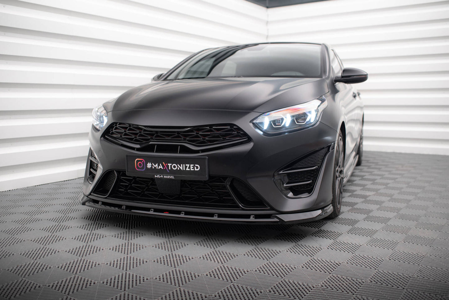 Front Splitter V.2 Kia Proceed GT Mk3 Facelift / Ceed GT Mk1 Facelift