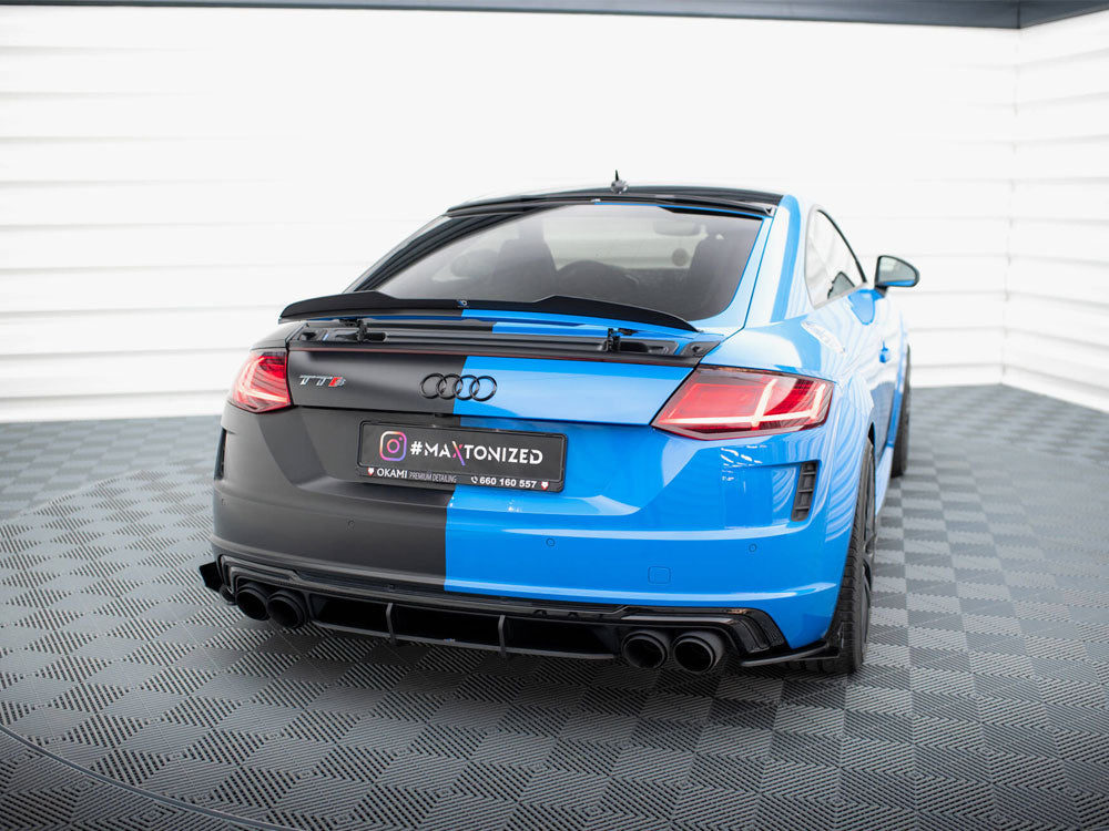 Street Pro Rear Side Splitters + Flaps Audi TT S 8S Facelift