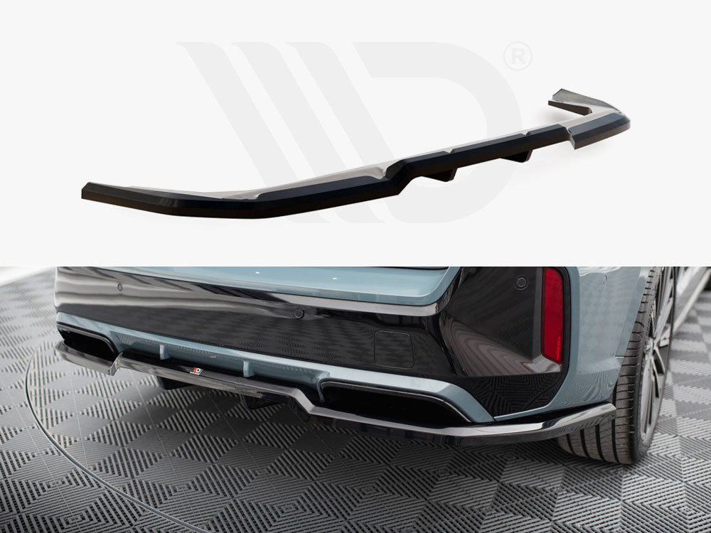 Central Rear Splitter (Vertical Bars) BMW X1 M-Pack U11