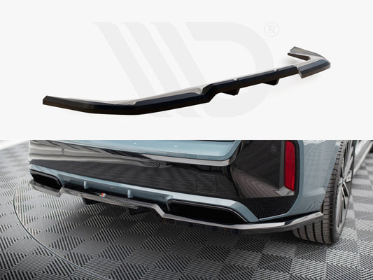 Central Rear Splitter (Vertical Bars) BMW X1 M-Pack U11