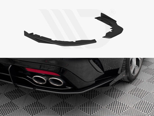 Street Pro Rear Side Splitters + Flaps Kia Stinger GT / GT-Line Mk1