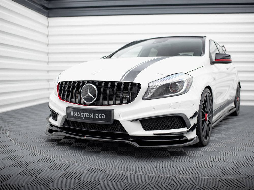 Front Splitter V.4 Mercedes-Benz A45 AMG W176