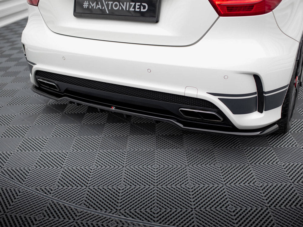 Central Rear Splitter (Vertical Bars) Mercedes-Benz A45 AMG W176