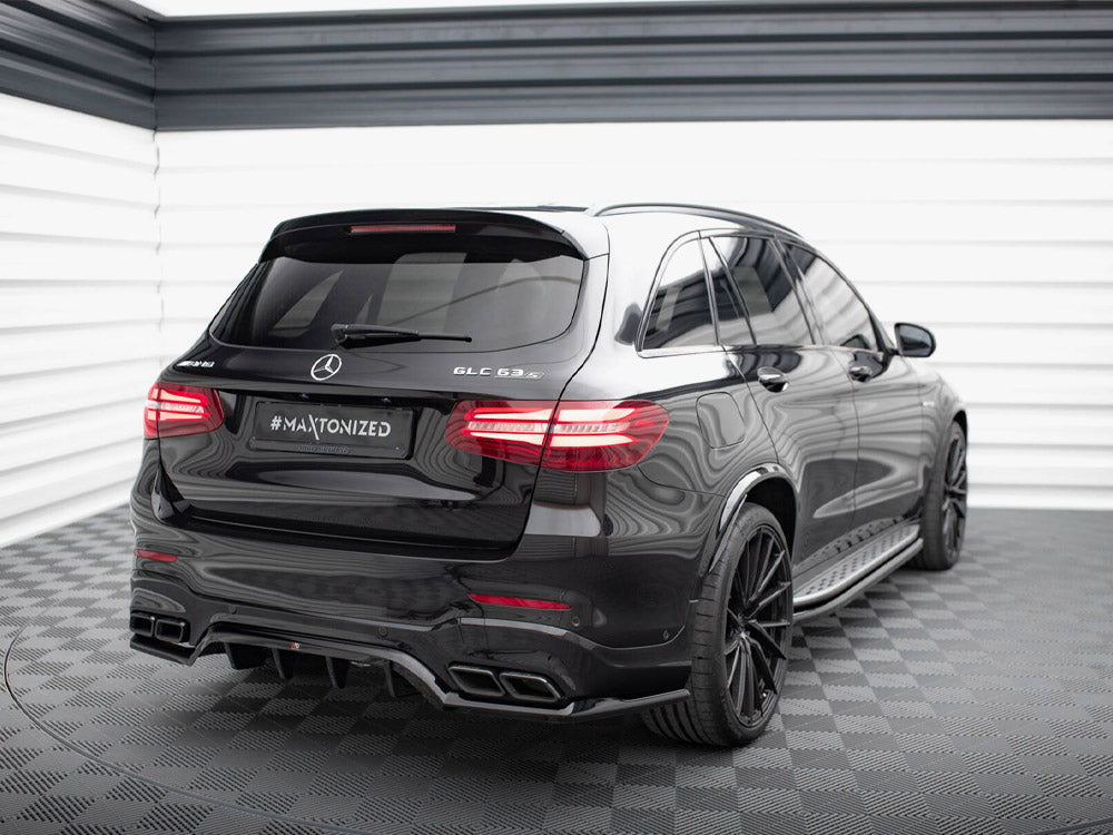 Central Rear Splitter (Vertical Bars) V.1 Mercedes-AMG GLC 63 SUV X253