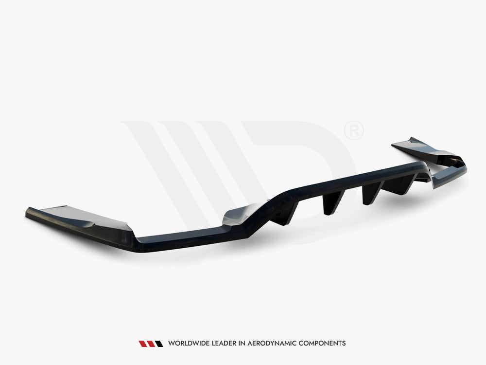 Central Rear Splitter (Vertical Bars) V.1 Mercedes-AMG GLC 63 SUV X253