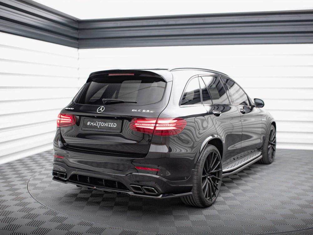 Central Rear Splitter (Vertical Bars) V.2 Mercedes-AMG GLC 63 SUV X253