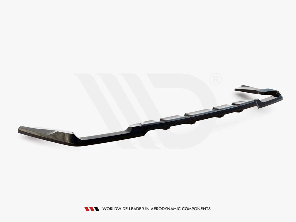 Central Rear Splitter (Vertical Bars) V.2 Mercedes-AMG GLC 63 SUV X253