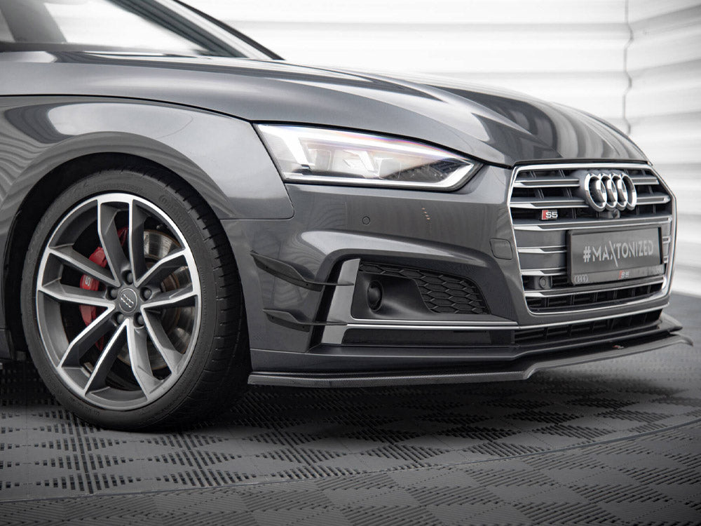 Front Bumper Wings (Canards) Audi S5 / A5 S-Line Coupe / Sportback F5