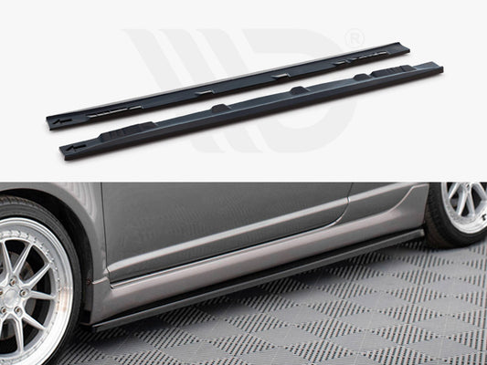 Side Skirts Diffusers Toyota Yaris T-Sport Mk1 Facelift