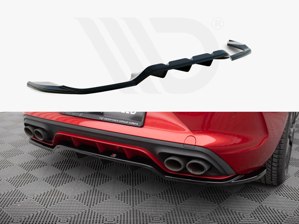 Central Rear Splitter (Vertical Bars) Cupra Leon Hatchback Mk1