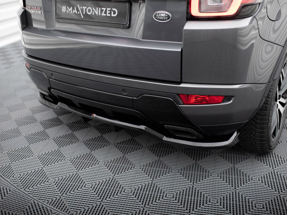 Central Rear Splitter (Vertical Bars) Land Rover Range Rover Evoque HSE Dynamic Mk1 Facelift