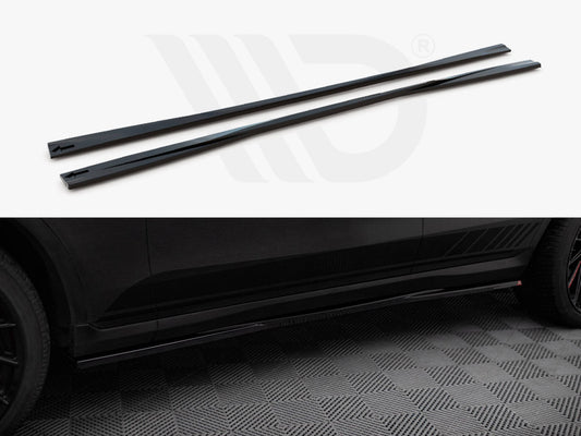 Side Skirts Diffusers V.2 Mercedes-Benz GLC Coupe AMG-Line C253