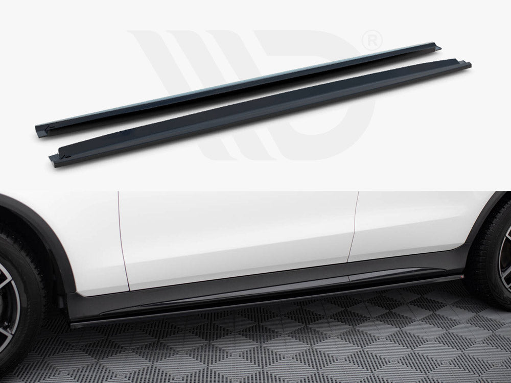 Side Skirts Diffusers V.3 Mercedes-Benz GLC Coupe AMG-Line C253