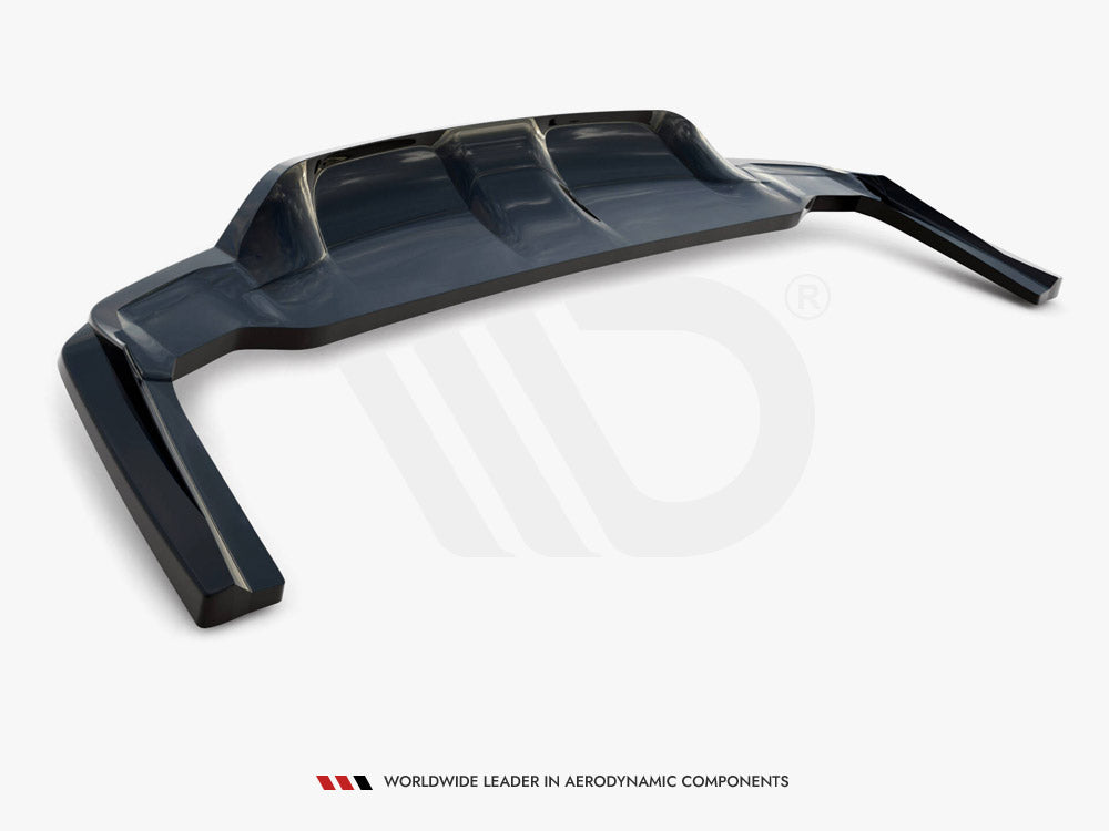 Central Rear Splitter (Vertical Bars) Mercedes-Benz GLE Coupe AMG-Line C292