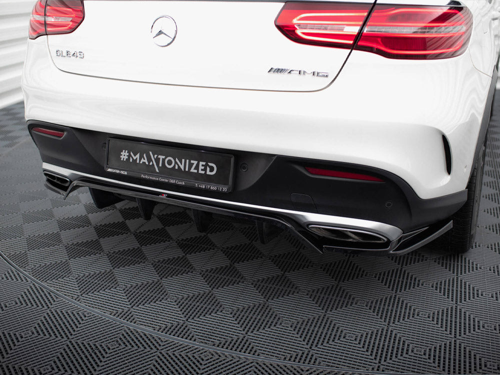 Central Rear Splitter (Vertical Bars) Mercedes-Benz GLE Coupe AMG-Line C292