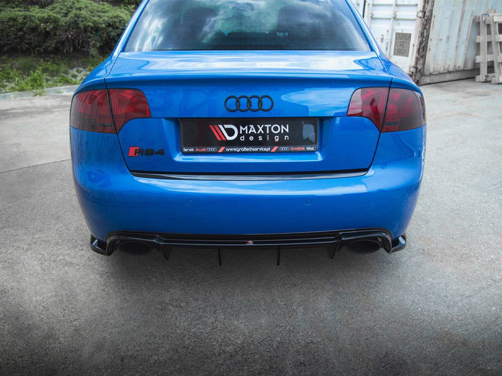 Rear Side Splitters V.2 Audi RS4 Sedan B7