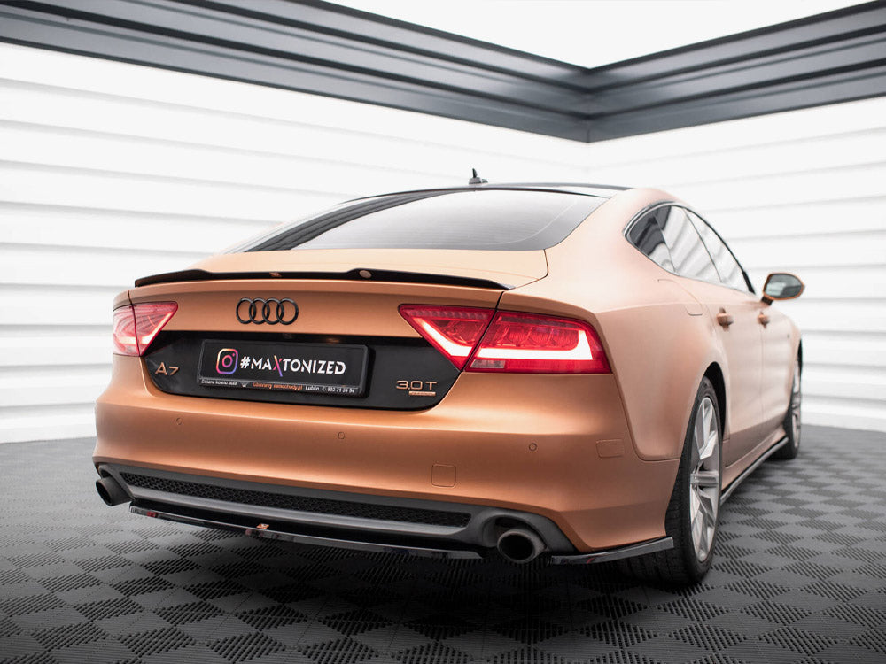 Rear Side Splitters V.2 Audi A7 S-Line C7