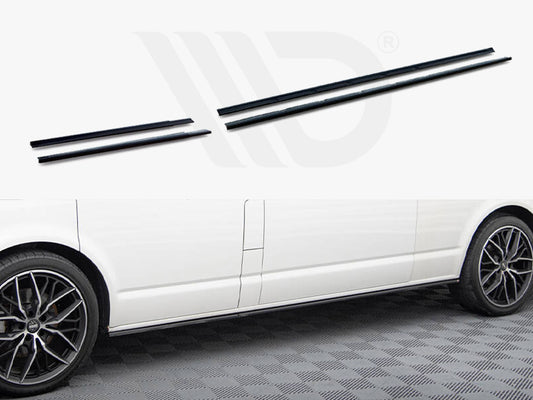 Side Skirts Diffusers Volkswagen T6 Long Facelift