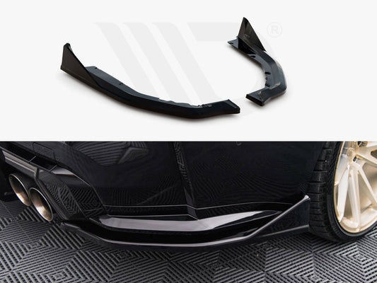 Rear Side Splitters V.4 BMW M4 G82