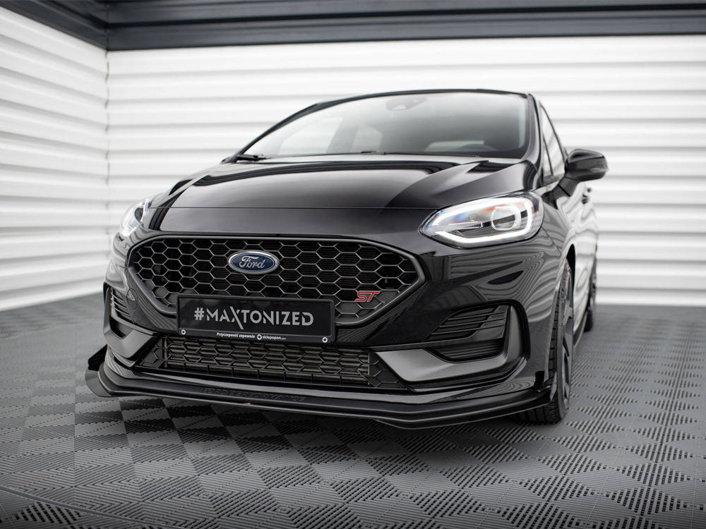 Street PRO Front Splitter + Flaps Ford Fiesta ST Mk8 Facelift