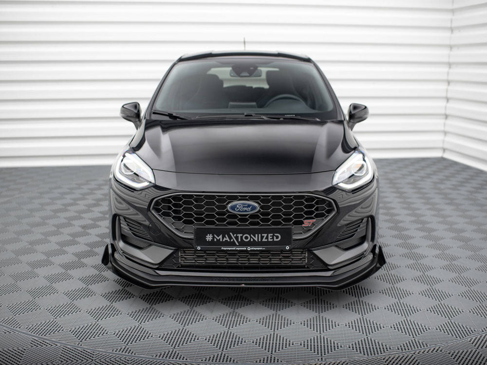 Street PRO Front Splitter + Flaps Ford Fiesta ST Mk8 Facelift