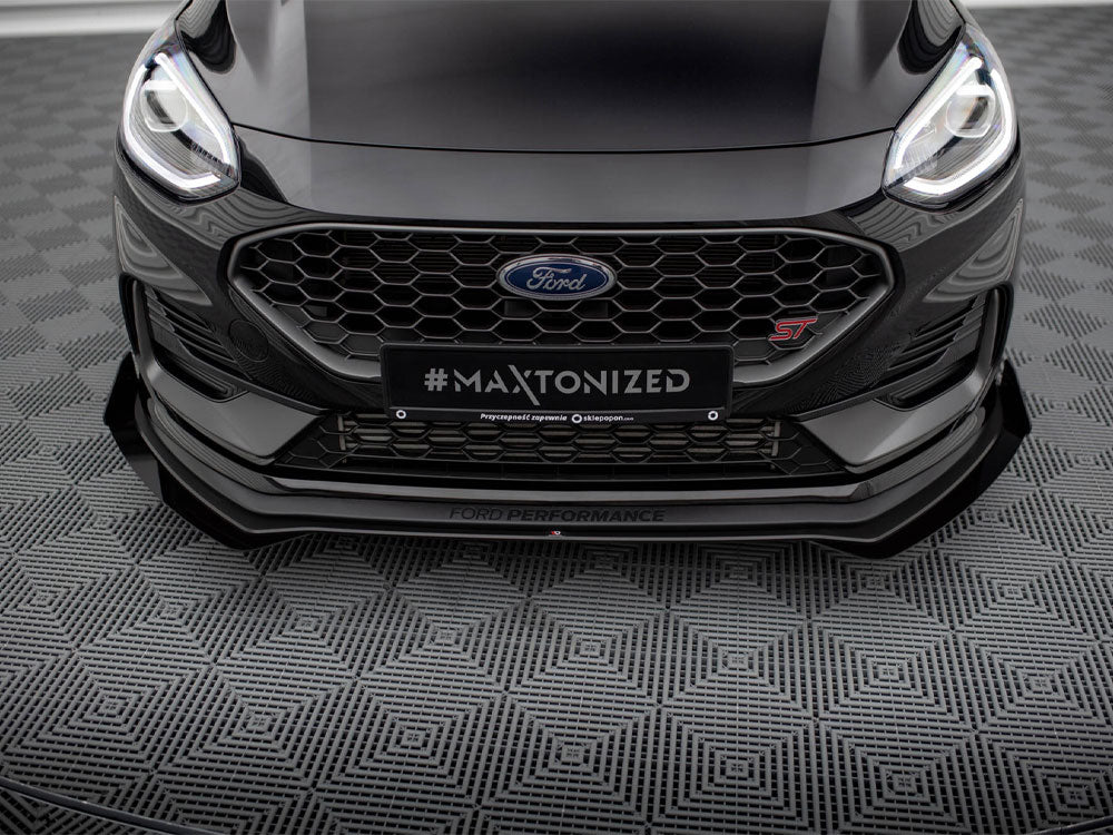 Street PRO Front Splitter + Flaps Ford Fiesta ST Mk8 Facelift