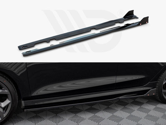 Side Skirts Diffusers V.2 + Flaps Ford Fiesta ST / ST-Line Mk8