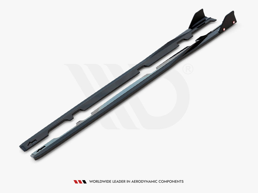 Side Skirts Diffusers V.2 + Flaps Ford Fiesta ST / ST-Line Mk8