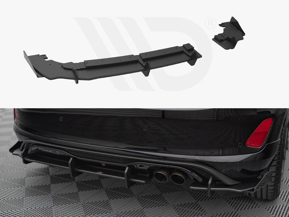 Street PRO Rear Diffuser + Flaps Ford Fiesta Mk8 ST