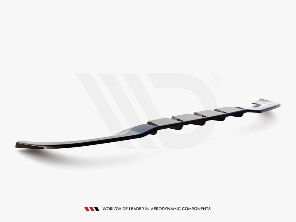 Central Rear Splitter (Vertical Bars) Mercedes-Benz A Hatchback AMG Line W177