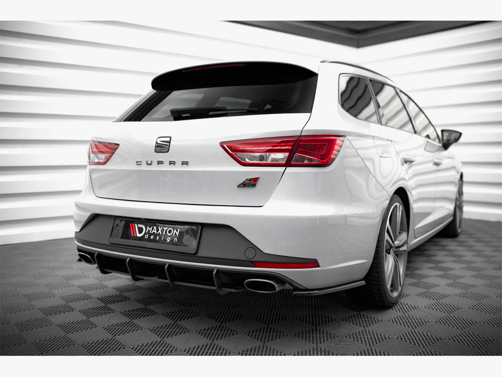 Rear Side Splitters V.1 Seat Leon Cupra Sportstourer Mk3