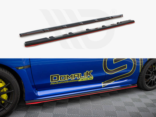 Side Skirts Diffusers V.2 Subaru WRX STI