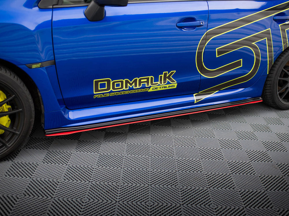 Side Skirts Diffusers V.2 Subaru WRX STI