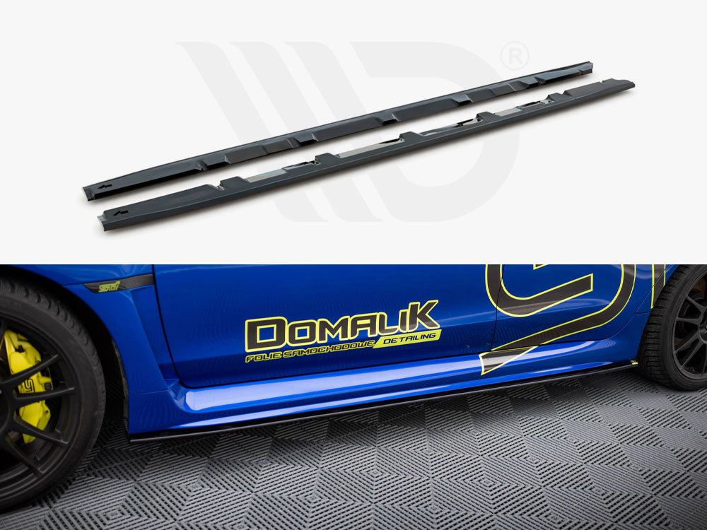 Side Skirts Diffusers V.2 Subaru WRX STI Mk1