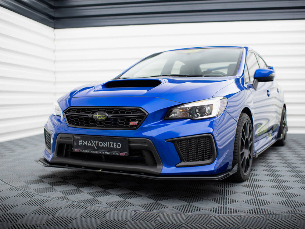 Street PRO Front Splitter + Flaps Subaru WRX STI Mk1 Facelift