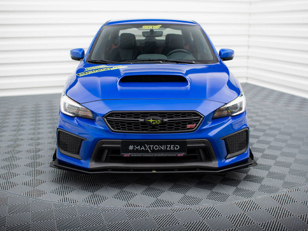 Street PRO Front Splitter + Flaps Subaru WRX STI Mk1 Facelift