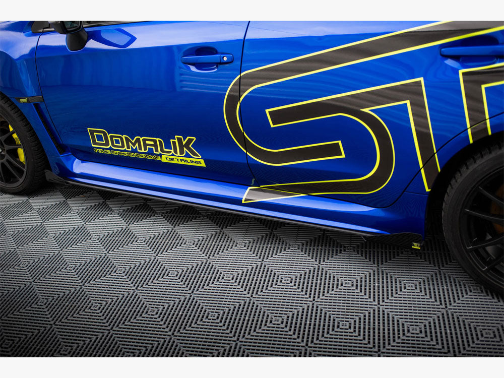 Street PRO Side Skirts Diffusers + Flaps Subaru WRX STI Mk1