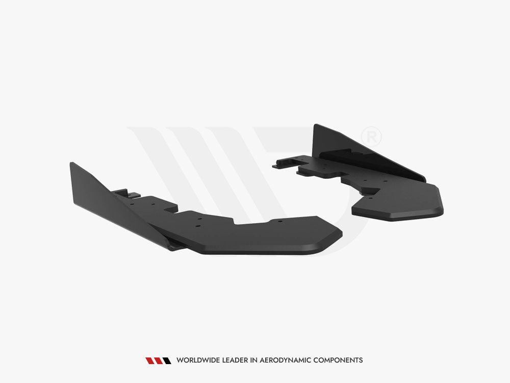 Street Pro Rear Side Splitters + Flaps Subaru WRX STI Mk1