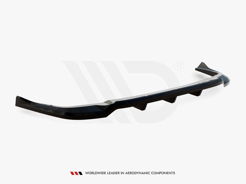 Central Rear Splitter (Vertical Bars) Lexus NX F-Sport Mk2