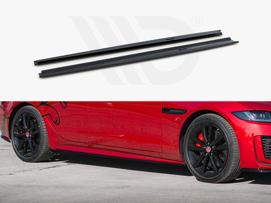 Side Skirts Diffusers Jaguar XE R-Dynamic X760 Facelift