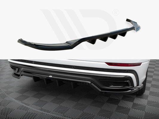 Central Rear Splitter (Vertical Bars) Audi Q8 S-Line Mk1