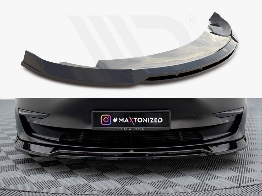 Front Splitter V.3 Tesla Model 3