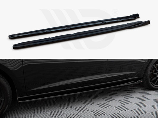 Side Skirts Diffusers V.4 Seat Leon Cupra / FR Mk3 FL