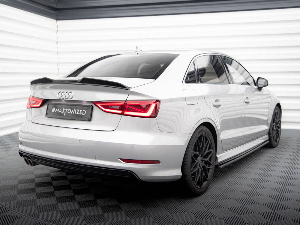 Spoiler CAP 3D Audi A3 / A3 S-Line / S3 / RS3 Sedan 8V